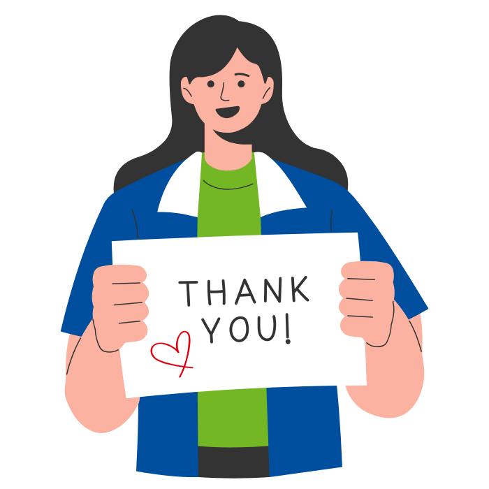 thank you for your donation